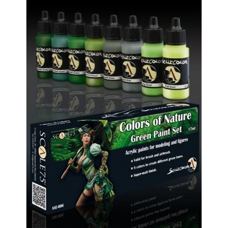 Scale75 Colors Of Nature Paint Set 3 Scale75 Colors Of Nature Paint Set