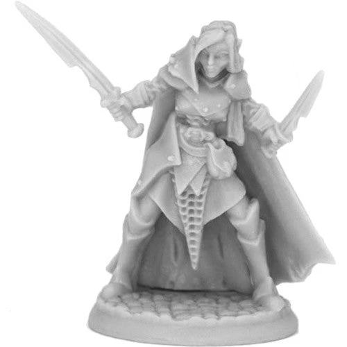 Reaper Bones Black: Dark Elf Female Warrior Dungeons & Dragons 3 Reaper Bones Black: Dark Elf Female Warrior Dungeons & Dragons