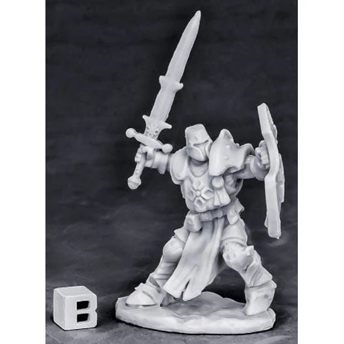 Reaper Bones- Crusader Champion Dungeons & Dragons 3 Reaper Bones- Crusader Champion Dungeons & Dragons