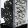 Chessex : Polyhedral 7-die Set Black/White