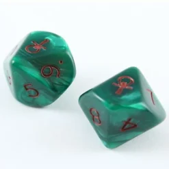 Chessex : Set Of 10 Ankh D10s Gaming Accessories