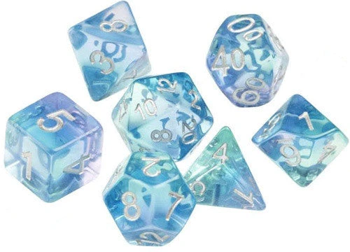 Dungeons & Dragons Sirius Dice Set - Emerald Waters 3 Dungeons & Dragons Sirius Dice Set - Emerald Waters