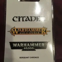 Games Workshop Ultramarines Sergeant Chronus