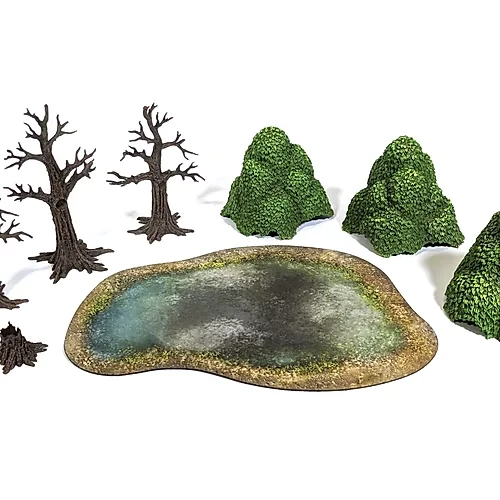 Monster Fight Club Scenery & Terrain MFC - Verdant Forest 4 Monster Fight Club Scenery & Terrain MFC - Verdant Forest