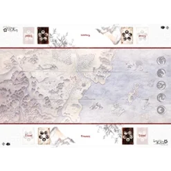 Fantasy Flight Card Games Legend Of The Five Rings - Honored Duel Two-player Playmat