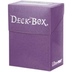 Ultrapro Gaming Accessories Poly Deck Box - Purple