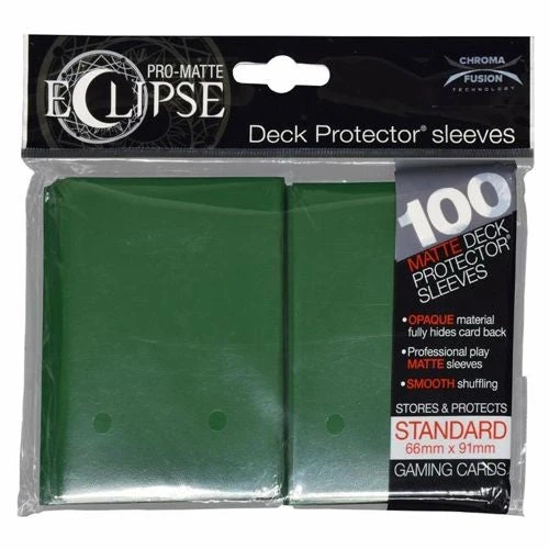 Ultra Pro Eclipse Pro Matte : Dark Green (Standard 100 Count) Gaming Accessories 3 Ultra Pro Eclipse Pro Matte : Dark Green (Standard 100 Count) Gaming Accessories