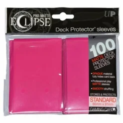 Ultra Pro Gaming Accessories Eclipse Pro Matte : Pink (Standard 100 Count)