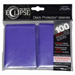 Ultra Pro Gaming Accessories Eclipse Pro Matte : Purple (Standard 100 Count)