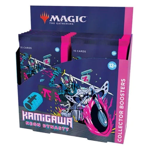 Wizards Of The Coast MtG: Kamigawa : Neon Dynasty Collector's Booster Box Magic The Gathering 3 Wizards Of The Coast MtG: Kamigawa : Neon Dynasty Collector's Booster Box Magic The Gathering