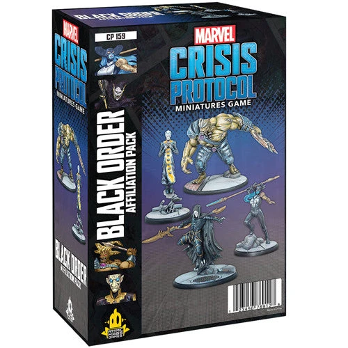 Atomic Mass Marvel: Crisis Protocol - Black Order Affiliation Pack Marvel Crisis Protocol 3 Atomic Mass Marvel: Crisis Protocol - Black Order Affiliation Pack Marvel Crisis Protocol