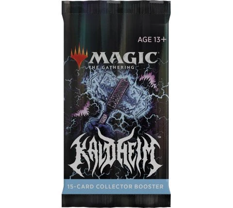 Wizards Of The Coast MtG: Collector's Kaldheim Booster Pack 3 Wizards Of The Coast MtG: Collector's Kaldheim Booster Pack