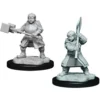 Wizkids Dungeons & Dragons Critical Role Unpainted Miniatures: W1 Female Dwarf Dwendalian Empire Fighter