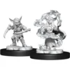 Wizkids Critical Role Unpainted Miniatures: W1 Goblin Sorcerer & Rogue Dungeons & Dragons
