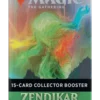 Wizards Of The Coast Magic The Gathering MtG: Collector's Zendikar Rising Booster Pack
