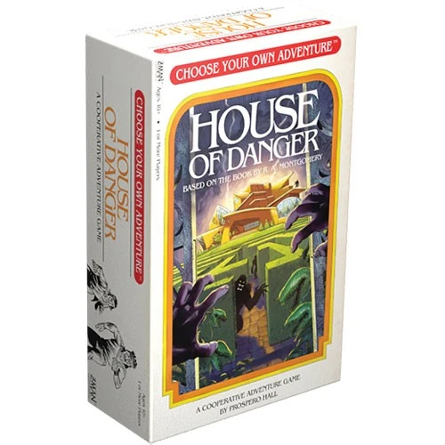 Z-man Games Choose Your Own Adventure : House Of Danger Board Games 3 Z-man Games Choose Your Own Adventure : House Of Danger Board Games